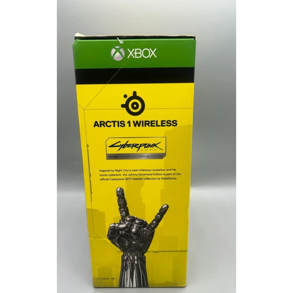 Steelseries Cyberpunk 2077 Johnny Silverhand Artic 1 Wireless Headset Xbox